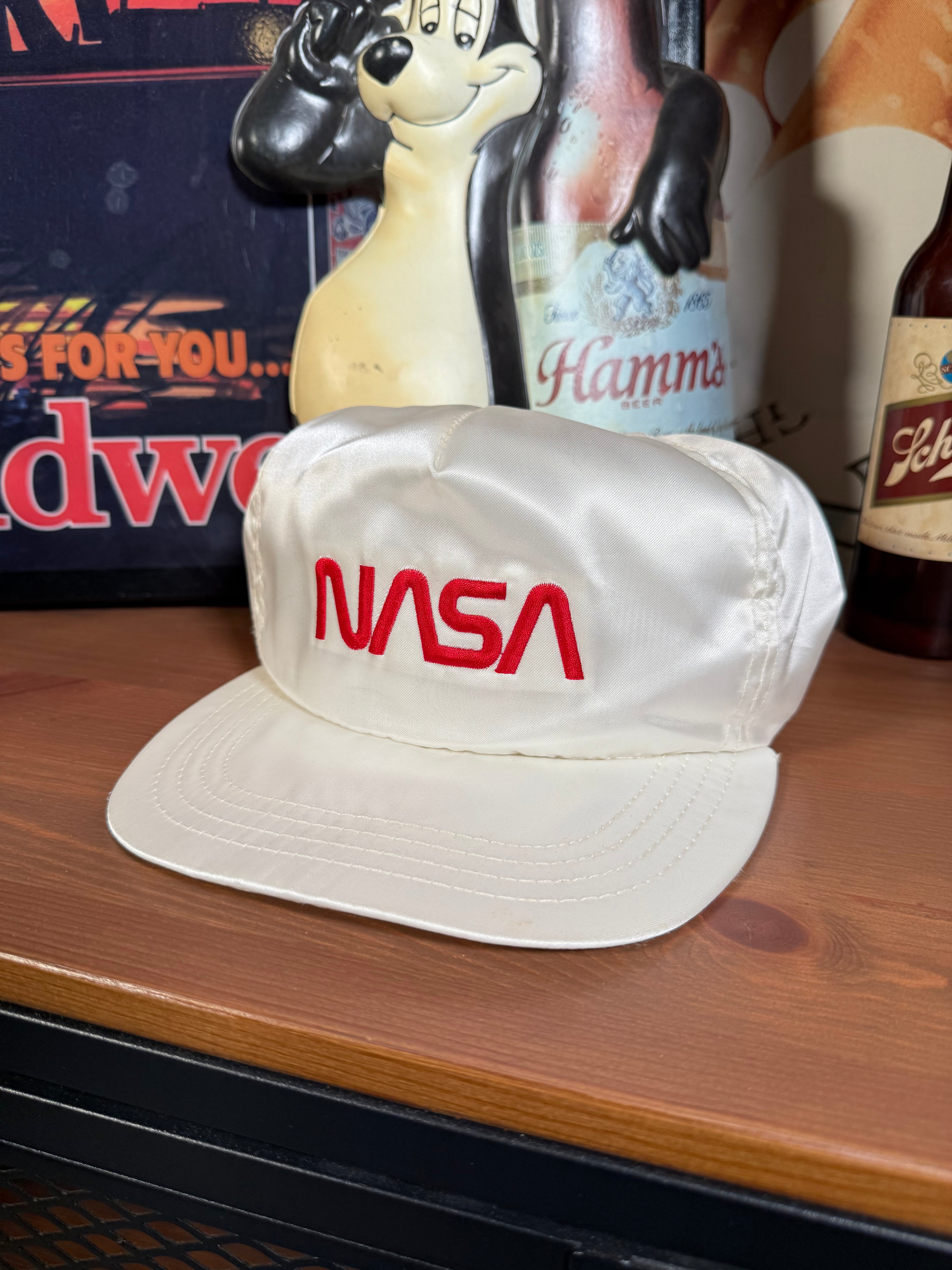 Vintage Nasa Satin Snapback Hat (Flaw)