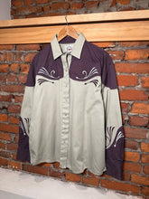 Load image into Gallery viewer, Vintage Midwest Garment Co Western Pearl Snap Shirt (XL)
