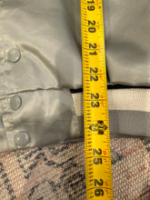 Load image into Gallery viewer, Vintage Silver Amtrak Satin Jacket (L)
