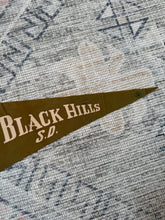 Load image into Gallery viewer, Vintage 50s/60s Black Hills Native American Feather Pennant (17inch)
