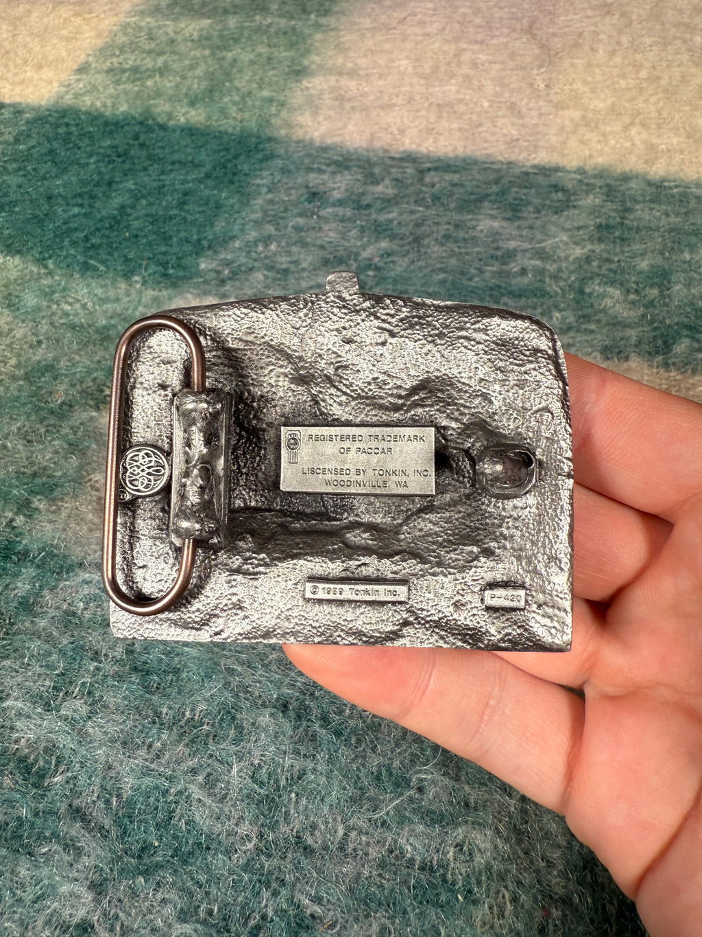 Vintage Kenworth Trucks Belt Buckle
