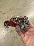 Vintage Tow Truck Belt Buckle