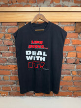 Load image into Gallery viewer, Vintage Life Sucks Cutoff Shirt (XL)
