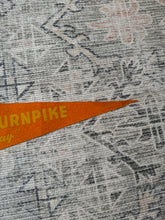 Load image into Gallery viewer, Vintage 70s Pennsylvania Turnpike Pennant (27inch)

