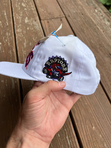 Vintage Toronto Raptors SnapBack Hat (Flaw)