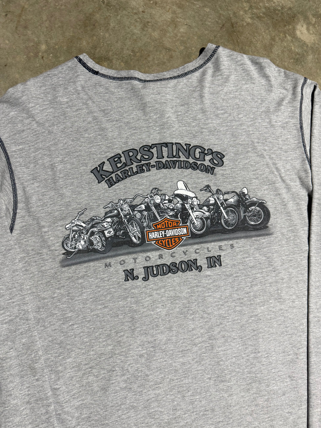 Harley Davidson #1 Grey Longsleeve (XL)