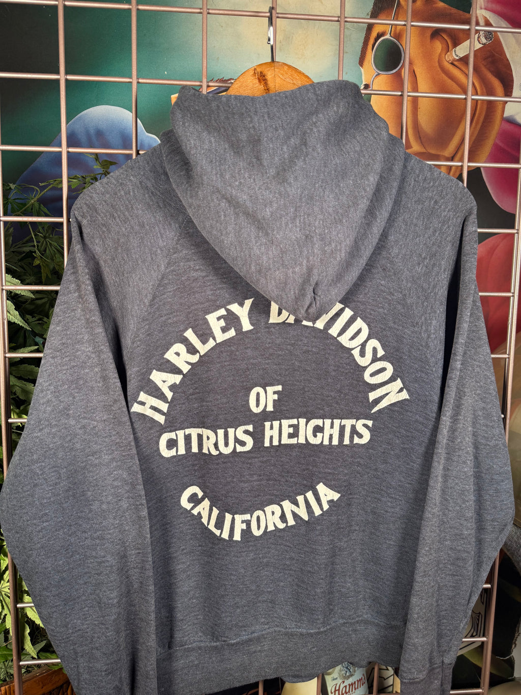Vintage 80s Harley Davidson California Hoodie (M)