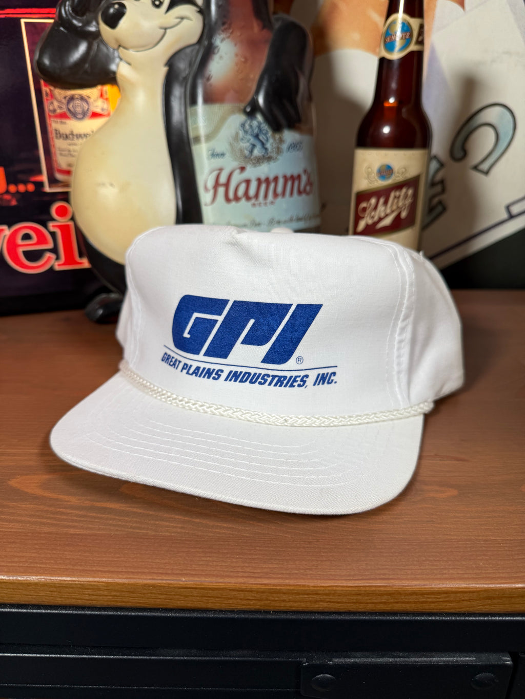 Vintage Great Plains Industries Snapback Hat