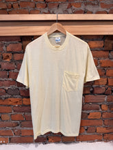 Load image into Gallery viewer, Vintage 80s Light Yellow Fieldmaster Pocket Shirt (M)

