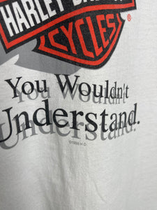 Vintage Harley If I Have To Explain You Wouldn’t Understand Cutoff Tee (XL)