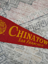 Load image into Gallery viewer, Vintage Chinatown San Francisco Pennant (26.5inch)
