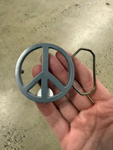 Load image into Gallery viewer, Vintage Peace Sign Belt Buckle
