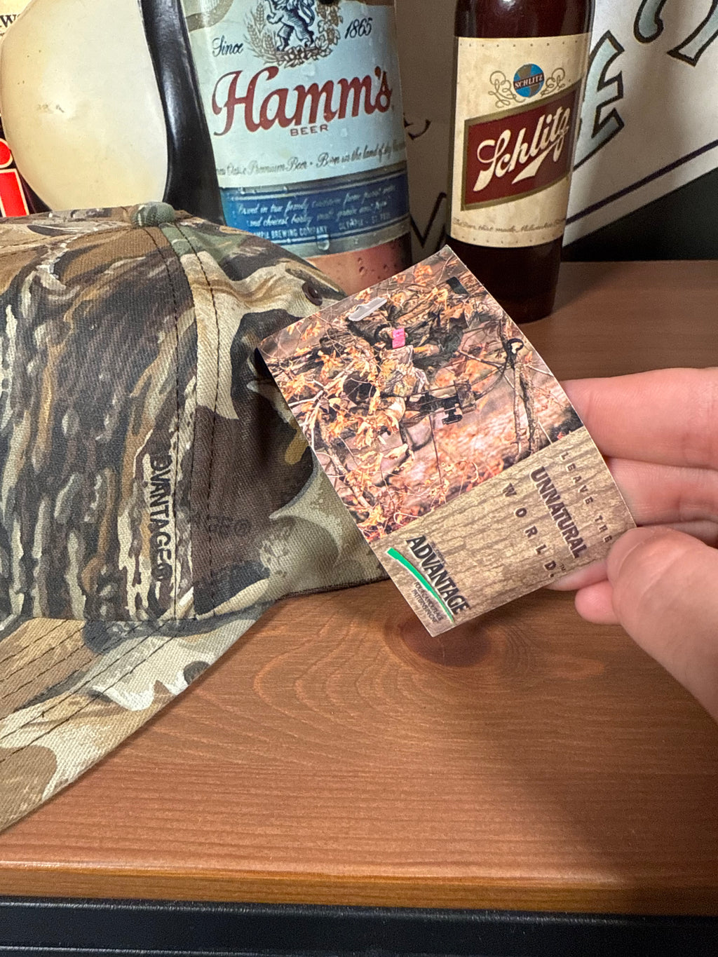 Vintage Golden Harvest Seed K Products Camo Snapback