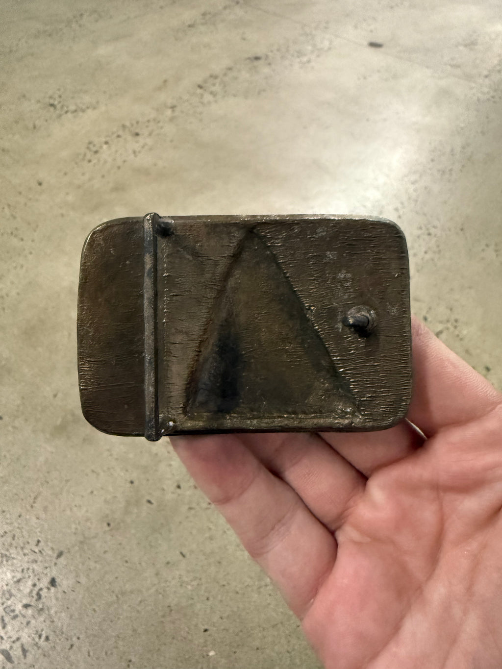 Vintage The Lost World Belt Buckle