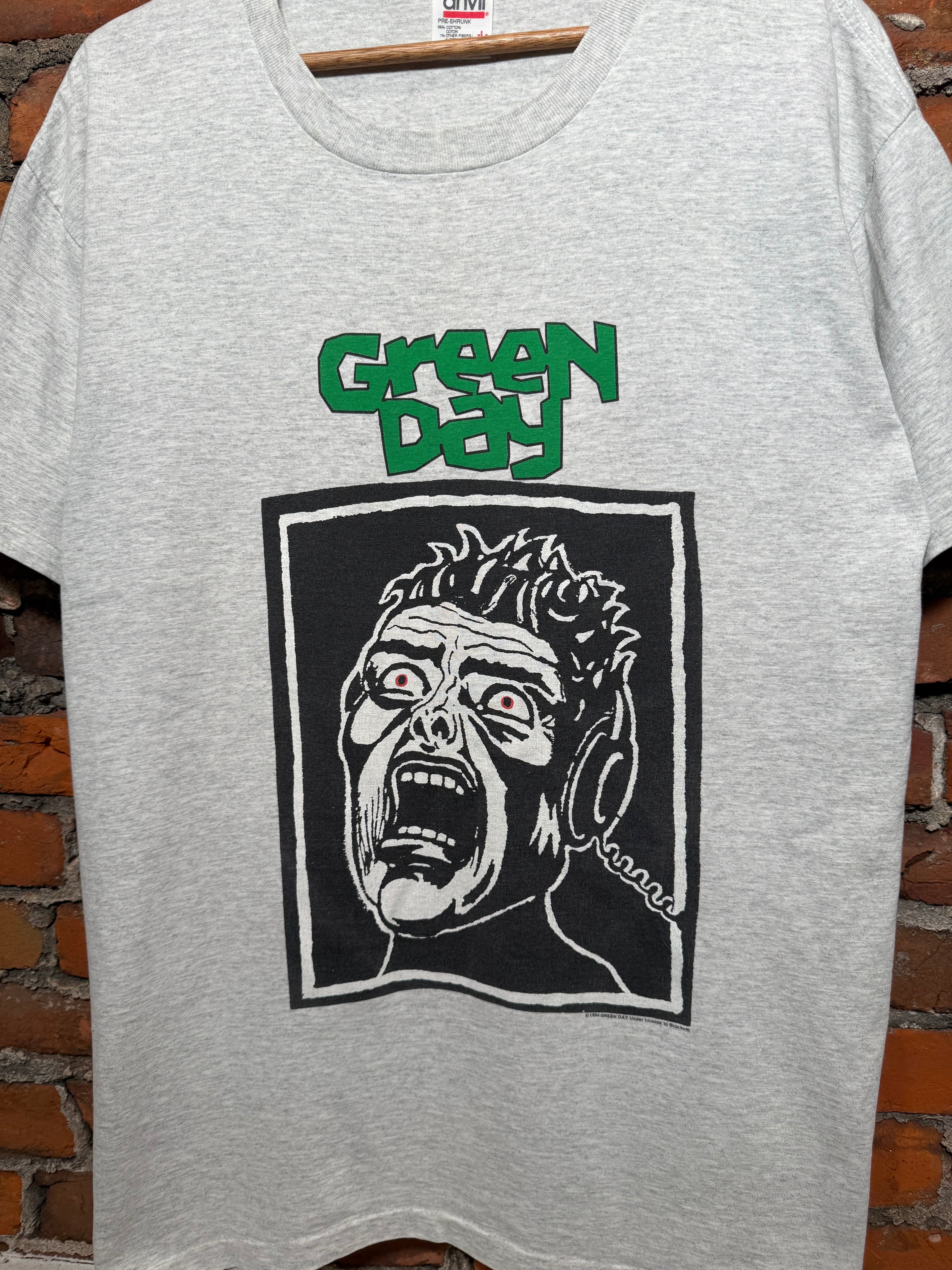 Vintage 1994 Green Day Basket Case Band Tee (XL)