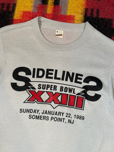 Vintage 1989 Sideline Super Bowl 23 Tee (S)
