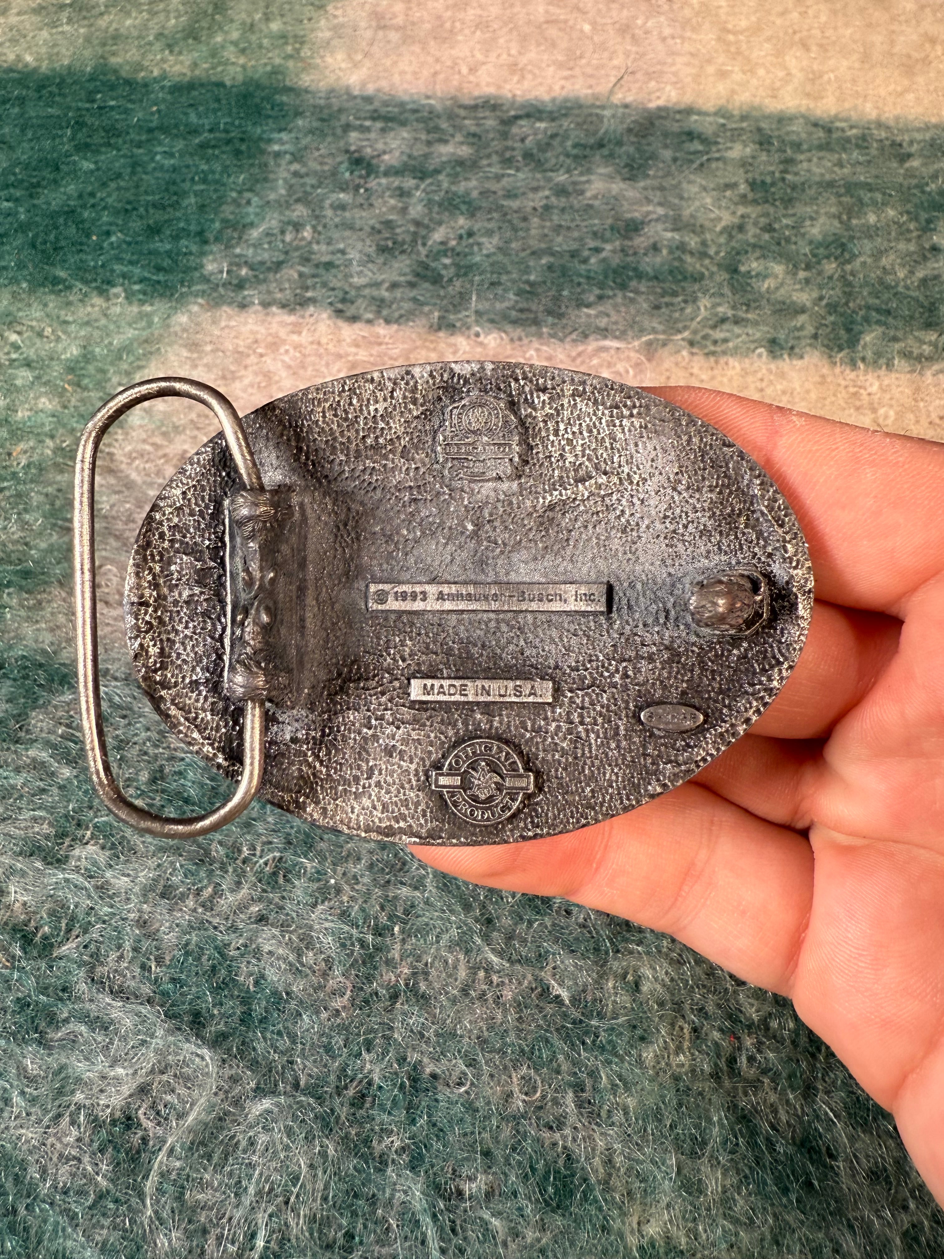 Vintage Budweiser Belt Buckle