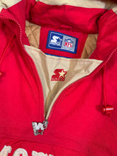 Load image into Gallery viewer, Vintage 90s San Francisco 49ers Starter Puffer Jacket (XL)
