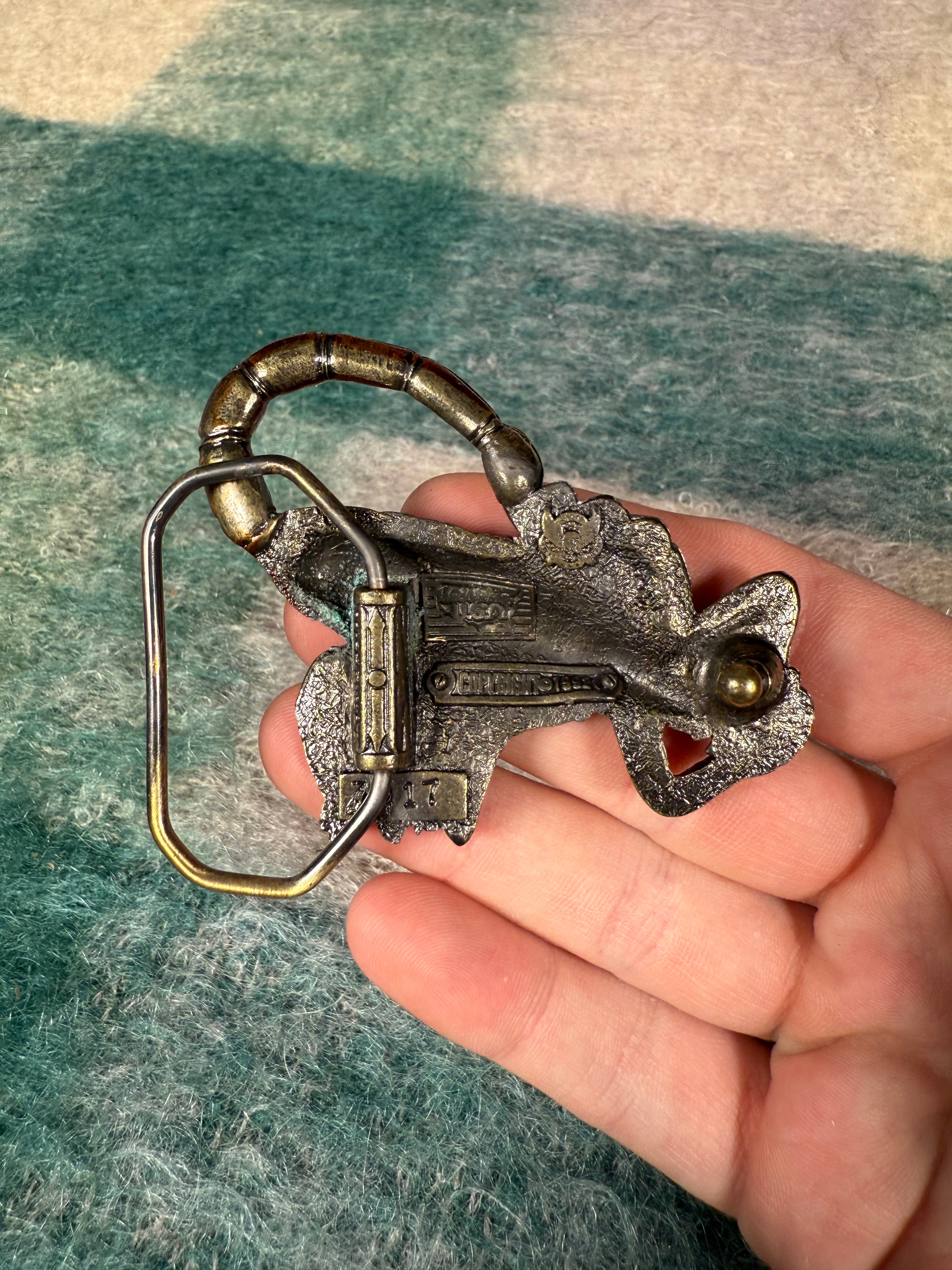 Vintage 3D Scorpion Belt Buckle