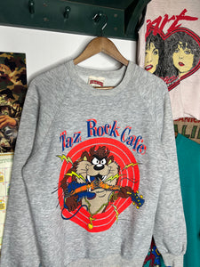 Vintage 1990 Taz Rock Cafe Crewneck (M)