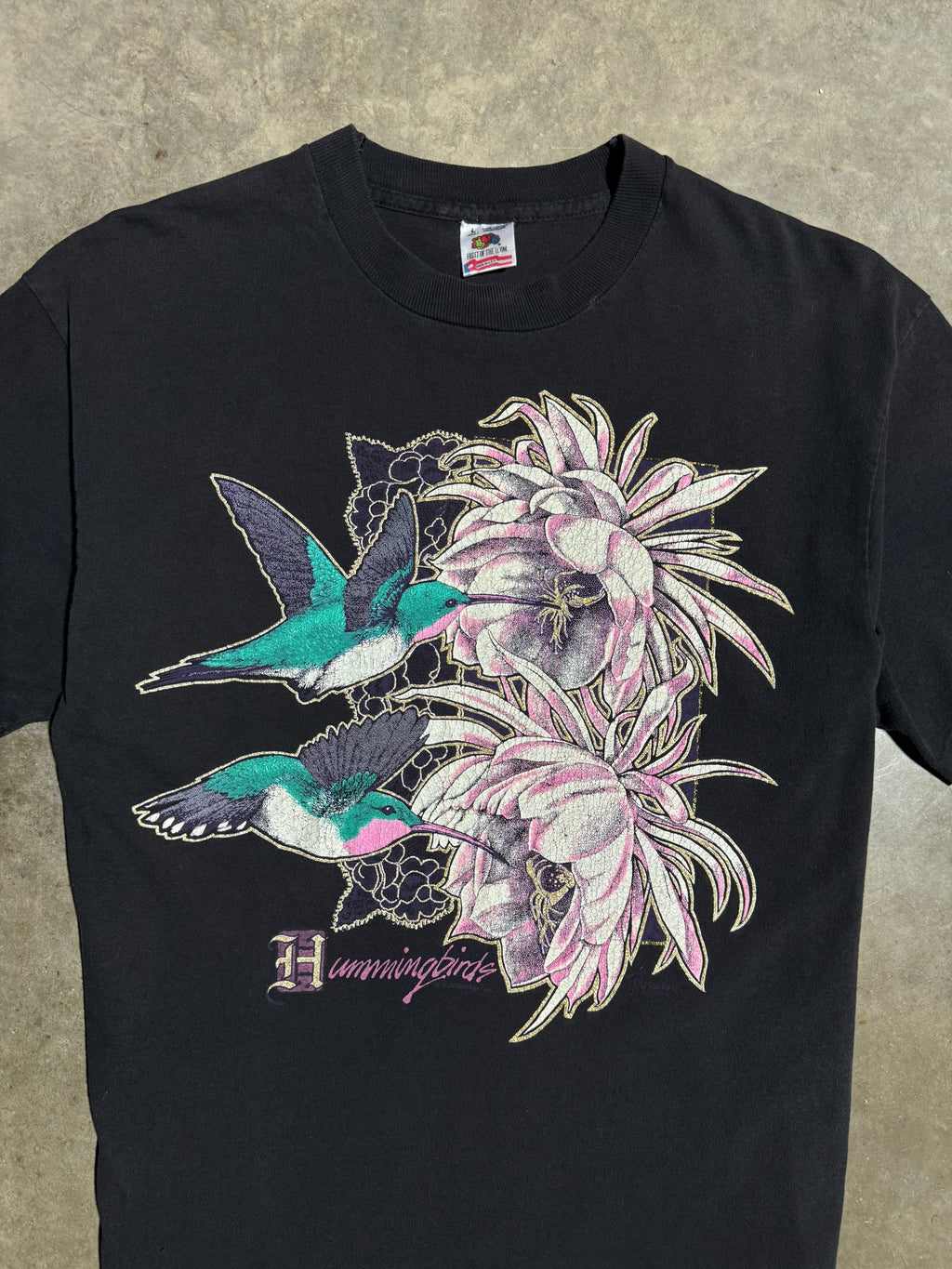 Vintage Early 90s Hummingbird T-Shirt (M/L)