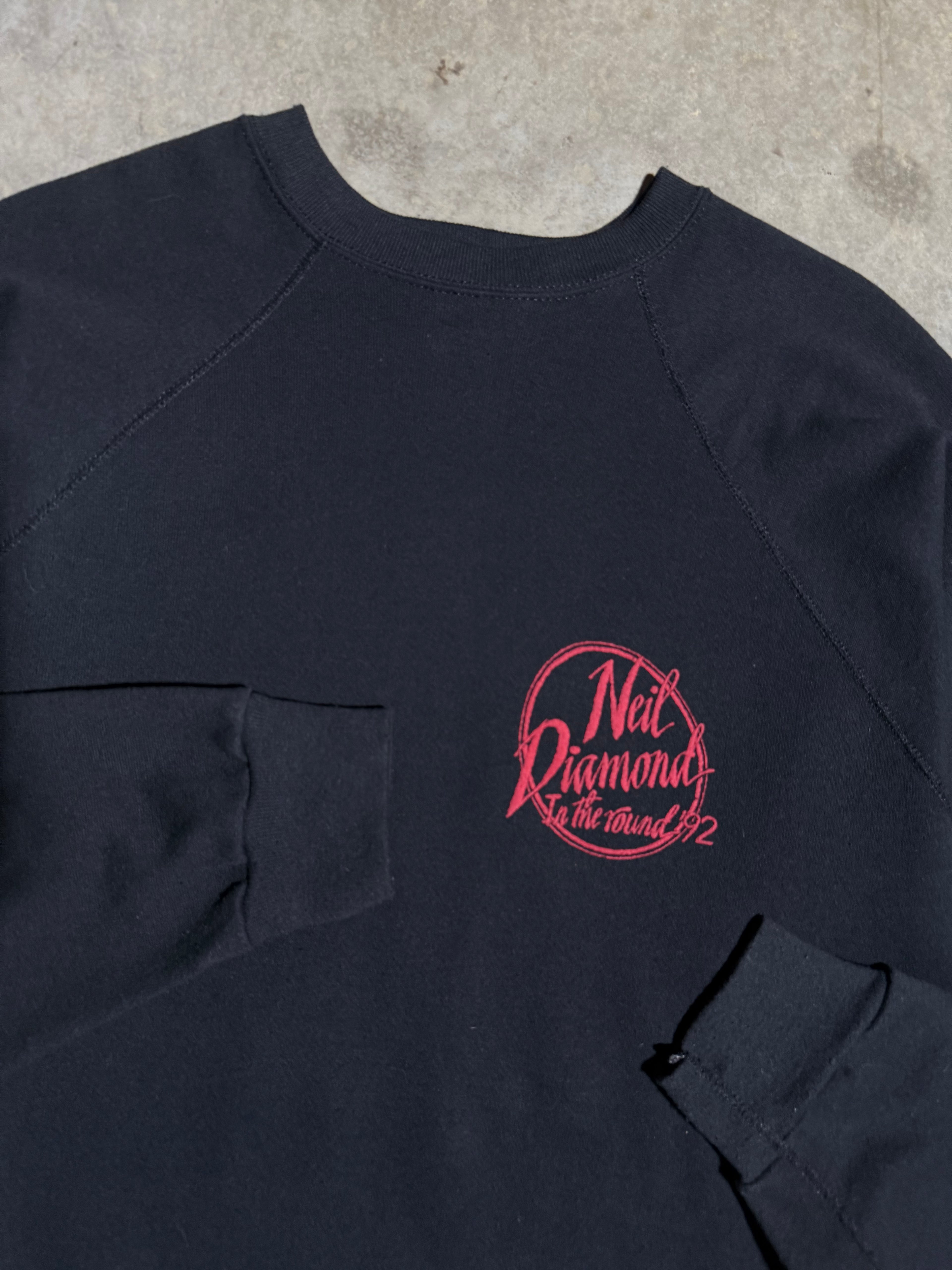 Vintage 1992 Neil Diamond In The Round Concert Sweatshirt (L)