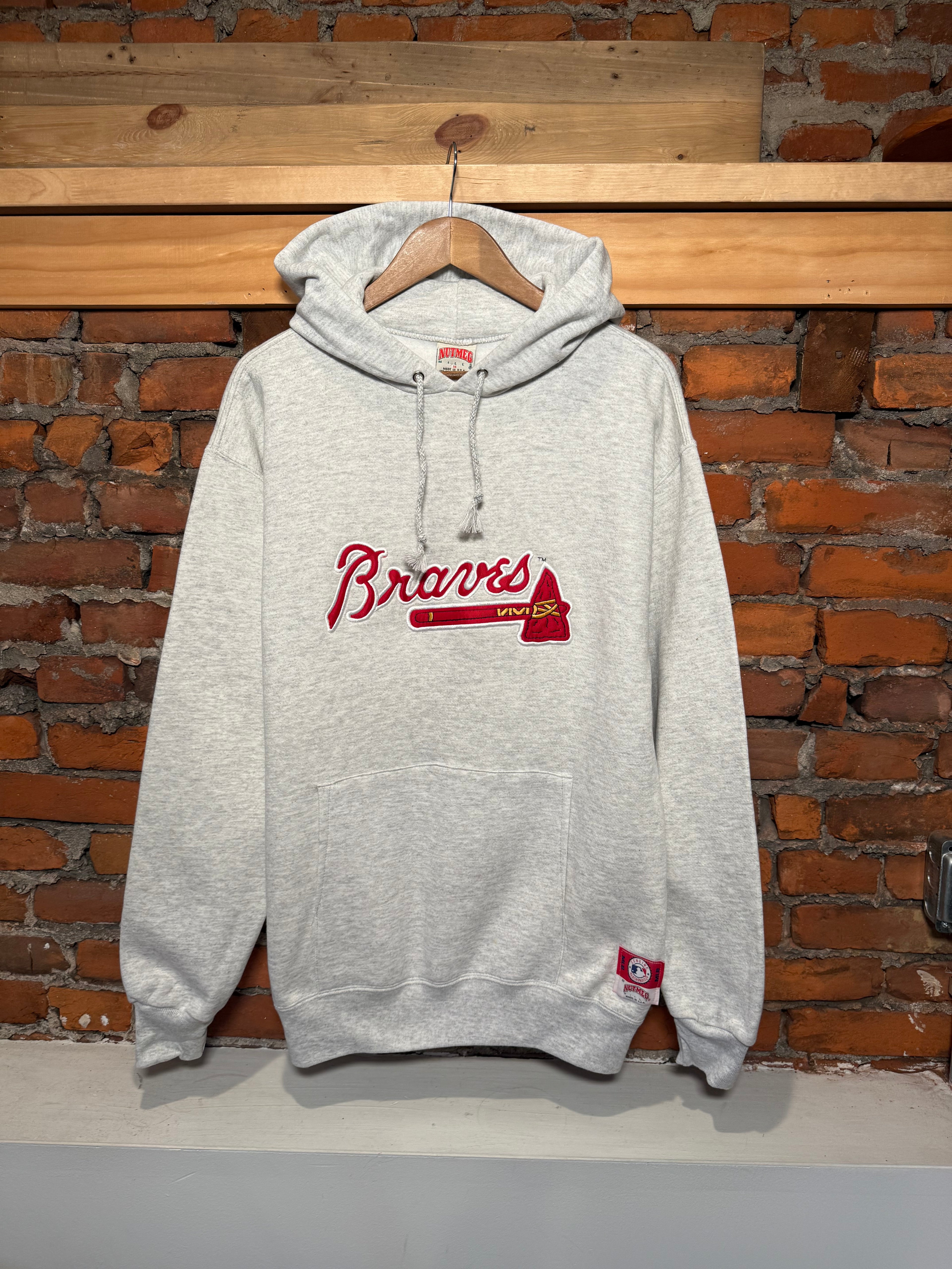 Vintage Unworn Atlanta Braves Nutmeg Hoodie (M)