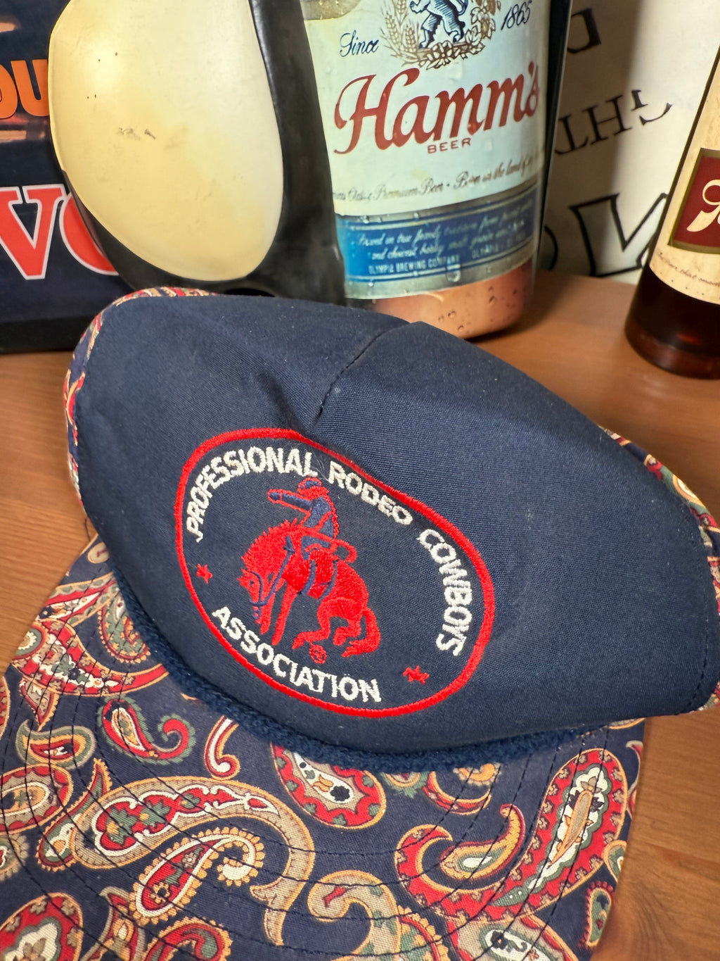 Vintage Professional Rodeo Cowboys Association Paisley Har