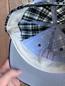 Vintage Indiana University Plaid SnapBack Hat
