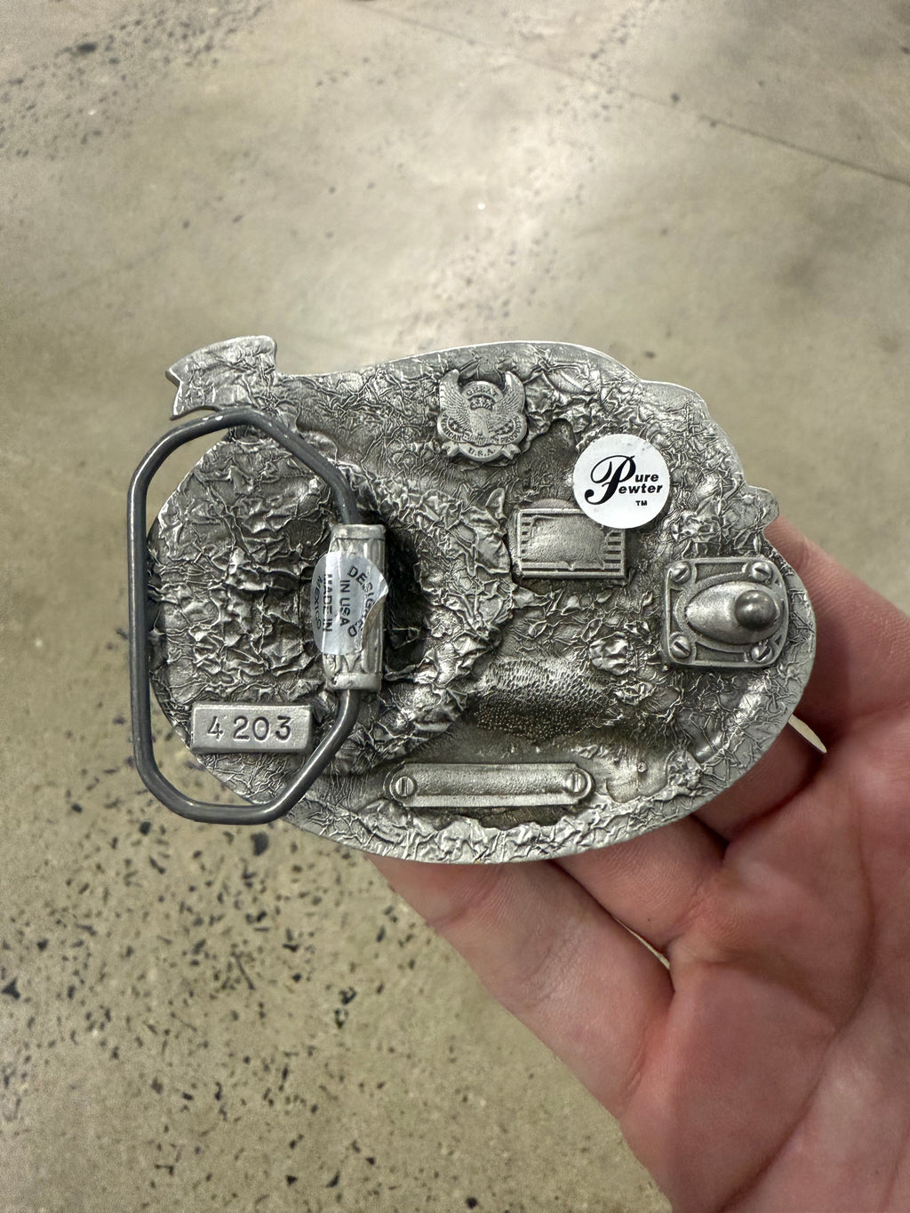 Vintage The EMT Paramedic Belt Buckle