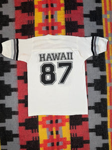 Vintage 1987 Hawaii Ringer T-Shirt/Jersey (S)