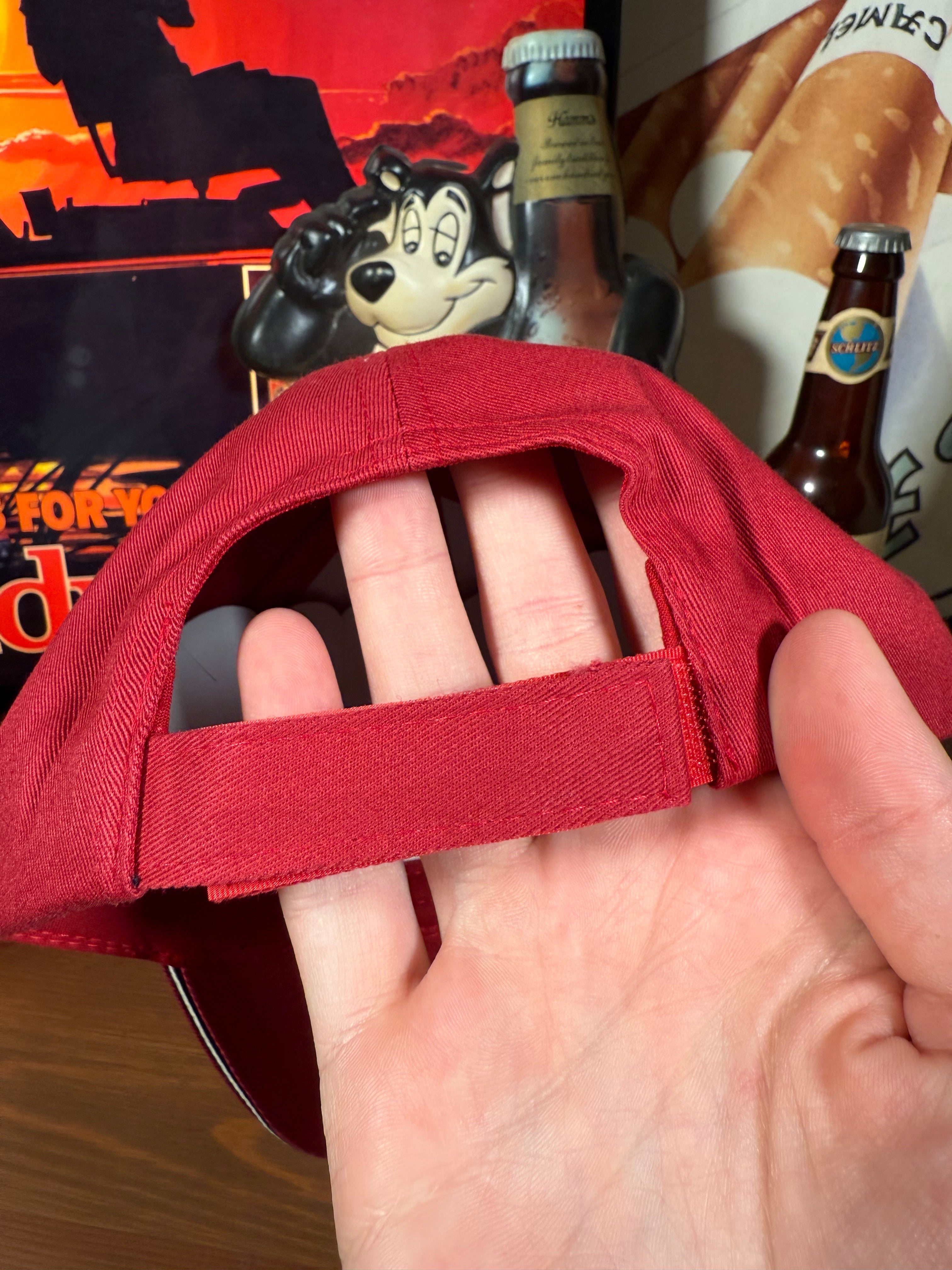 Vintage 2000s Crow’s Seed Red K Products Hat