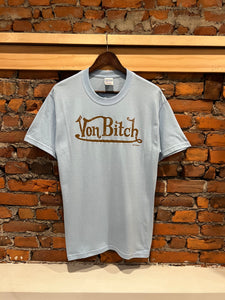 Y2K Blue Von Bitch Shirt (M)