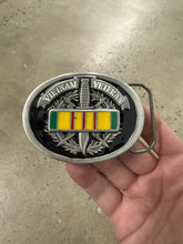 Load image into Gallery viewer, Vintage Vietnam Veteran Belt Buckle
