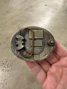 Vintage American Eagle/Forest Belt Buckle