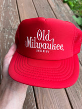 Load image into Gallery viewer, Vintage Old Milwaukee Beer Trucker Hat

