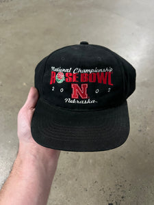 2002 Nebraska Rosebowl Champions Hat