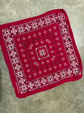 Load image into Gallery viewer, Lot of 2 Vintage Bandanas Osh Kosh and Red
