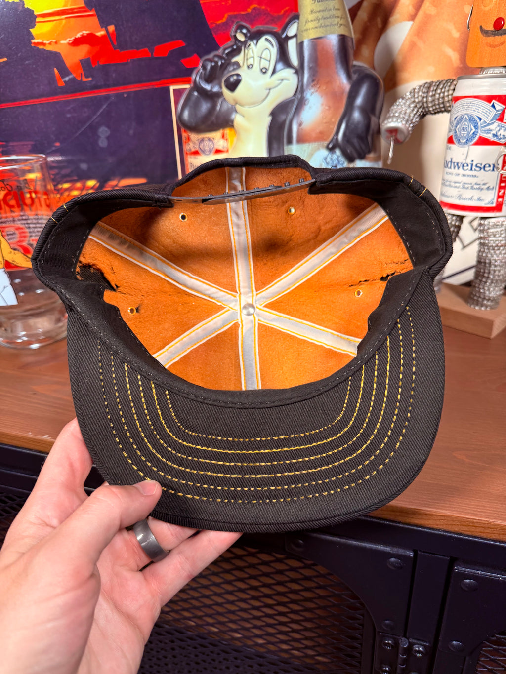Vintage 80s Cat Diesel Power Patch Hat