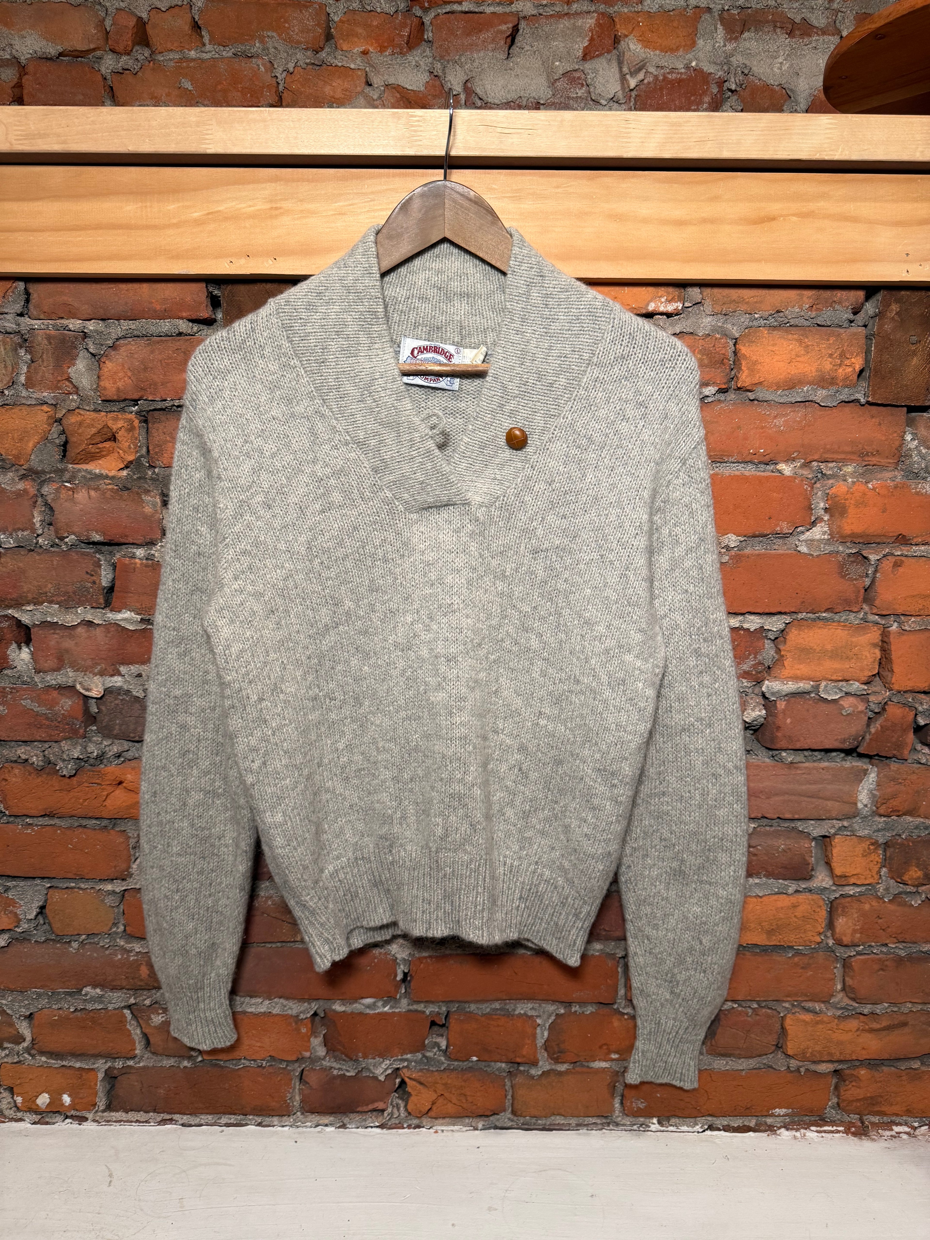 Vintage Cambridge Wool Button Sweater (WL)