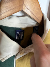 Load image into Gallery viewer, Vintage Gap Cut and See Rugby Shirt (L)
