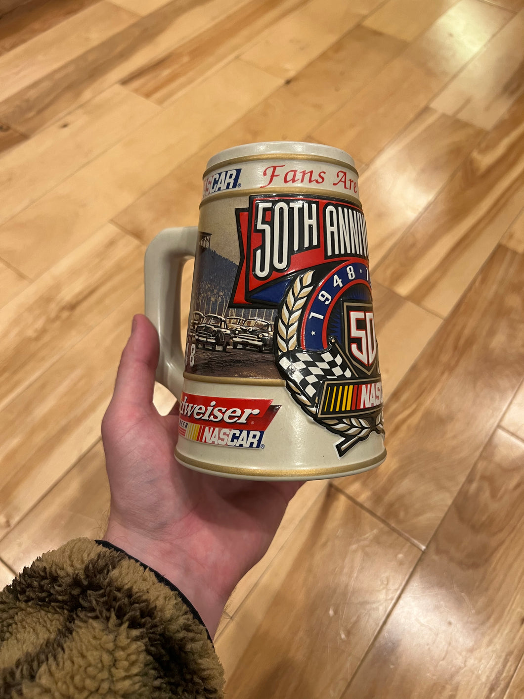 Vintage 1998 Nascar 50th Anniversary Mug