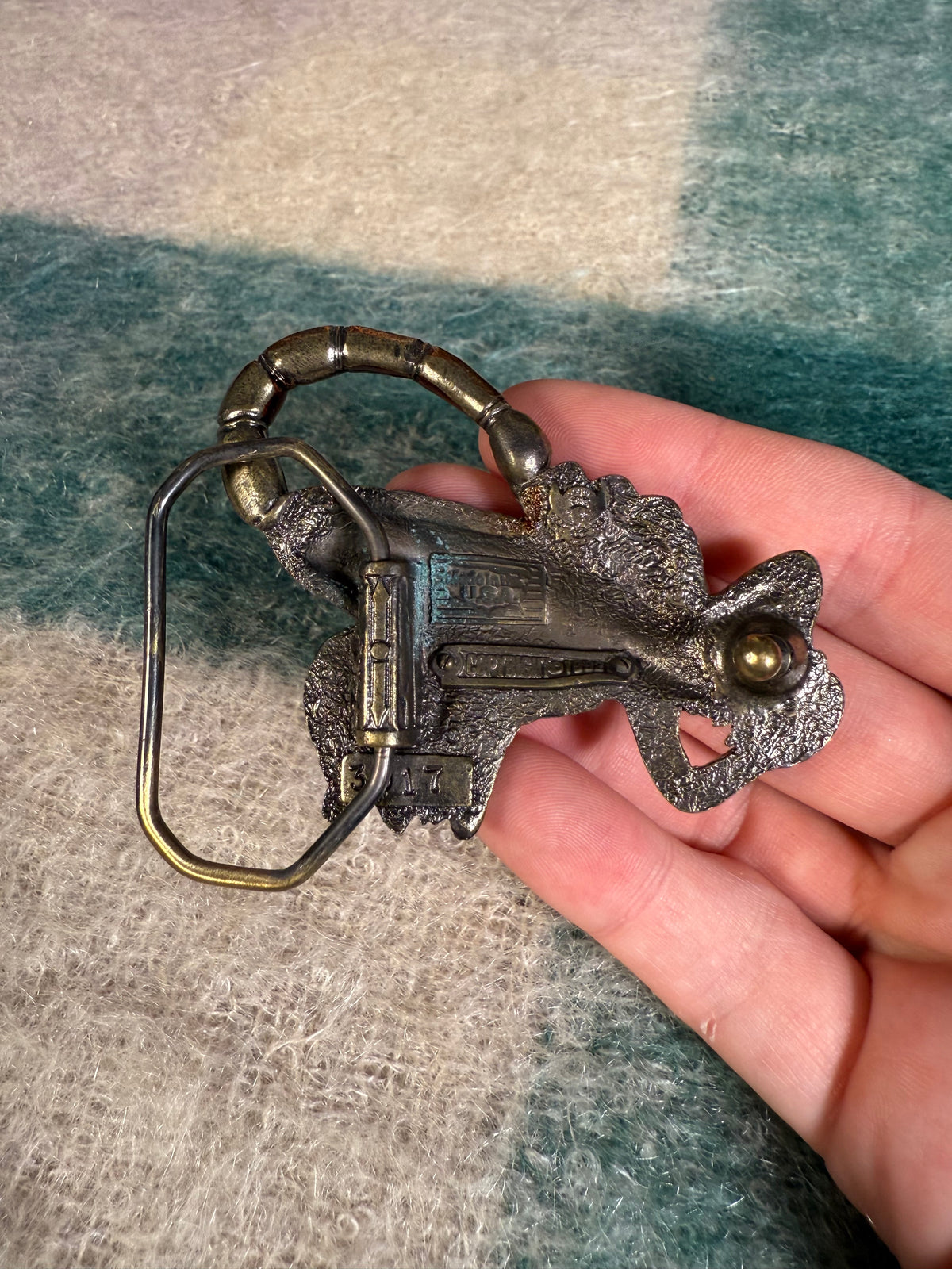 Vintage Scorpion 3D Belt Buckle