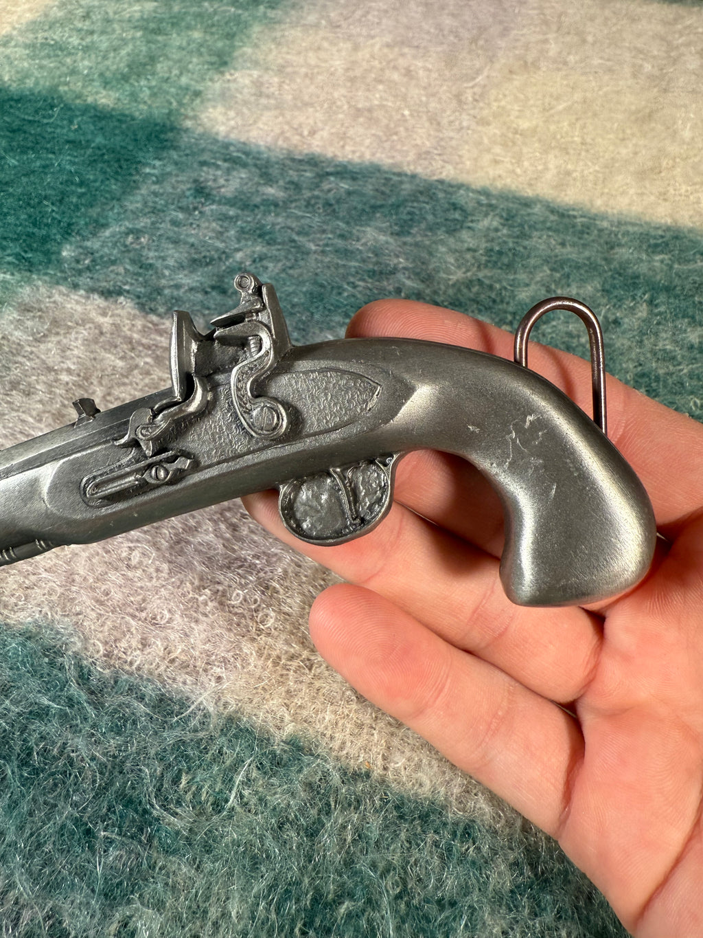 Vintage Gun Belt Buckle