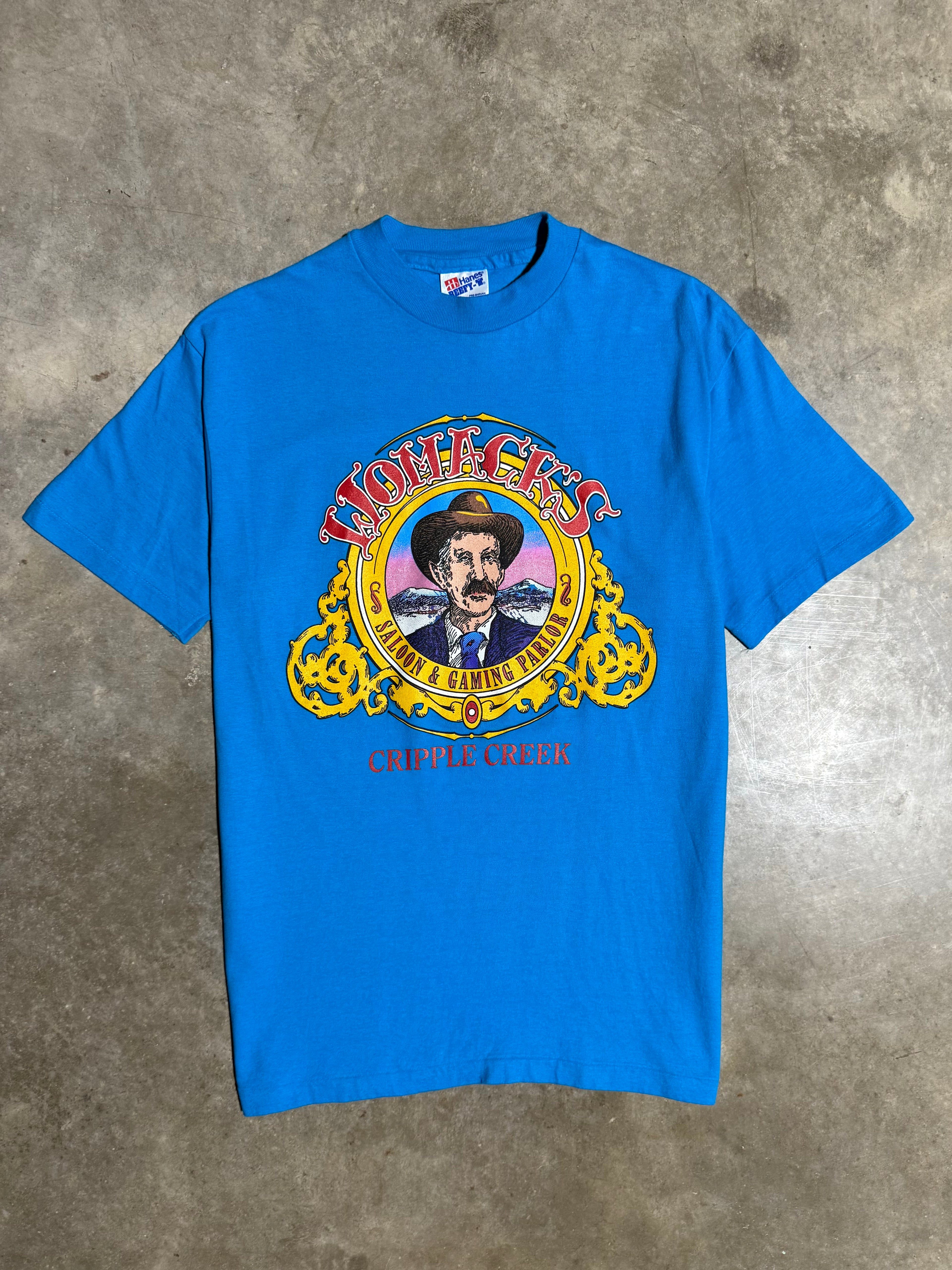 Vintage 90s Womacks Saloon and Gaming Parlor T-Shirt (M)