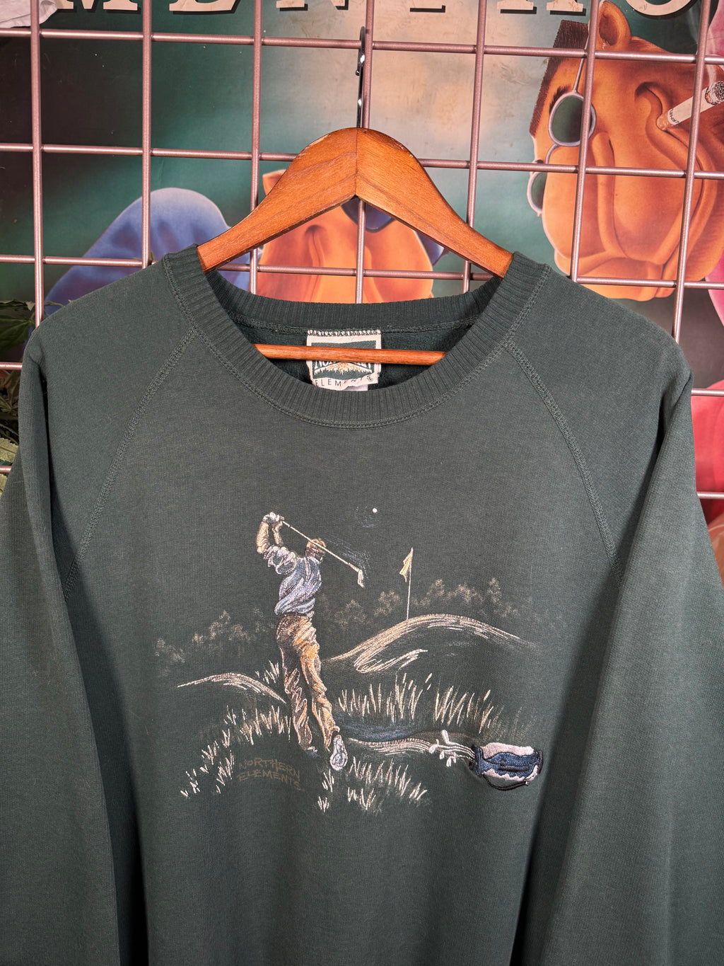 Vintage Northern Elements Golf Sweatshirt (L)