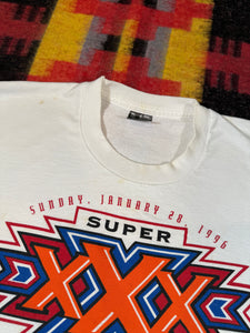 Vintage 1996 Steelers Vs Cowboys Super Bowl Tee (XL)