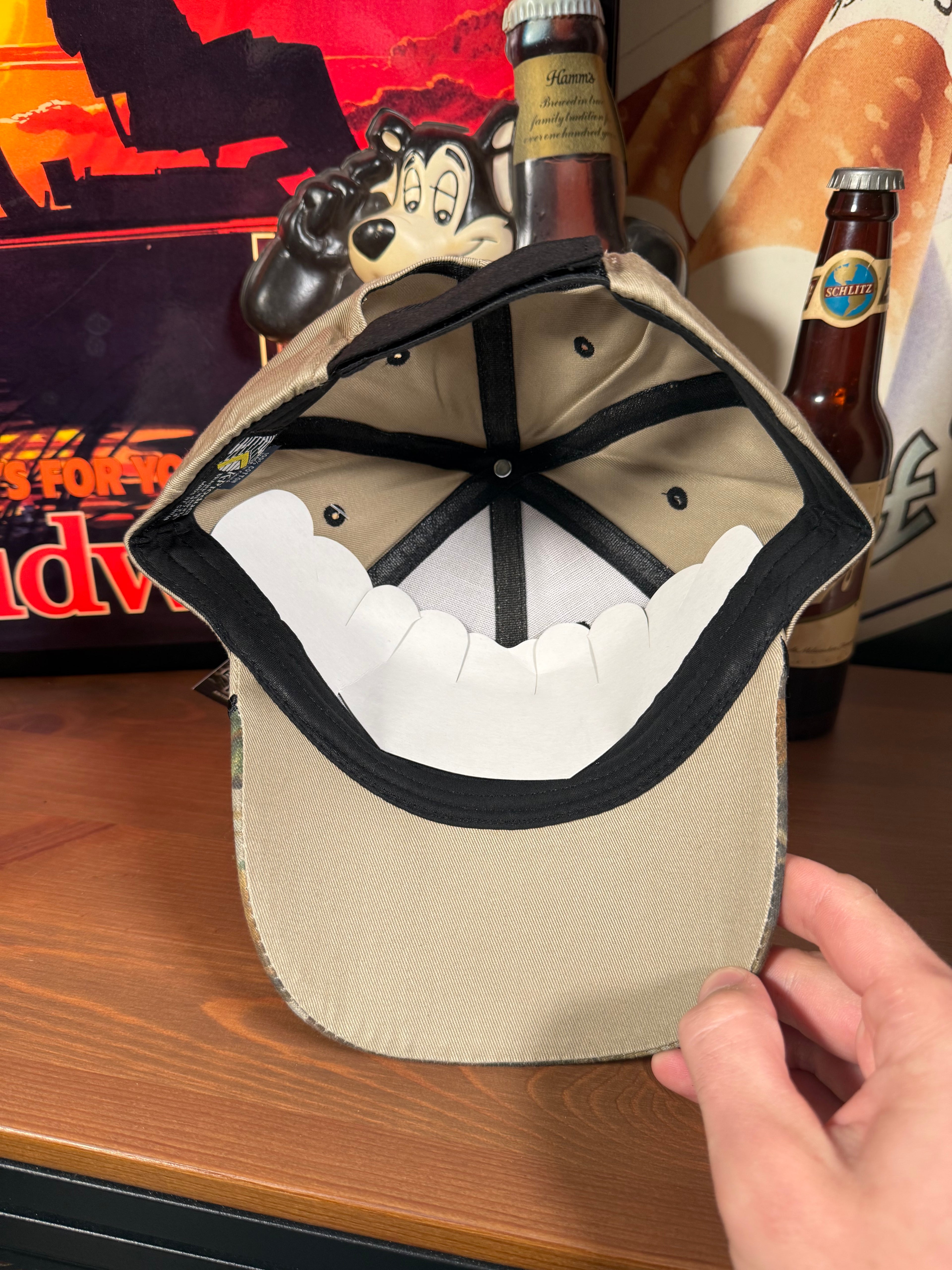 Vintage Y2K Crow’s Seed Camo K Products Hat