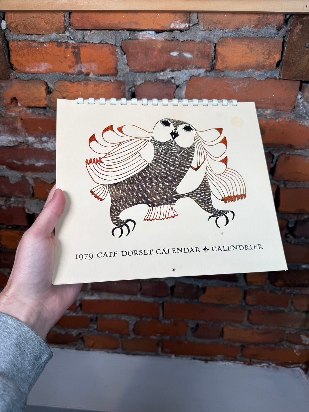 Vintage 1979 Cape Dorset Calendar