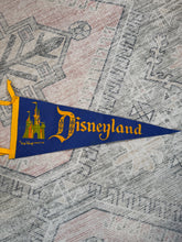 Load image into Gallery viewer, Vintage 70s Disneyland Pennant
